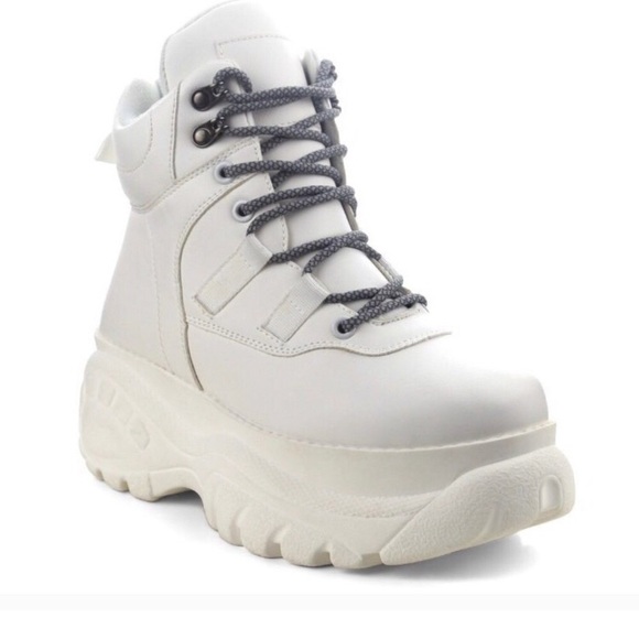 90s Rocker Chunky Lace Up Boots - Picture 4 of 7